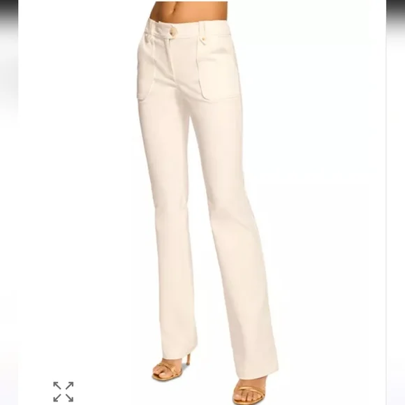 NWT Ramy Brook Marit Pant Sz 2 Ivory - Picture 3 of 15